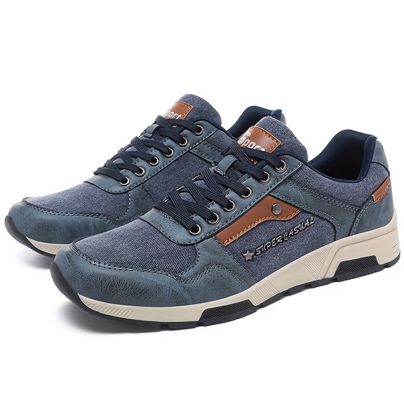 Classic Casual Shoes for Men, Leisure Sneakers, Designed in a Retro Street Style, Easy to Match, Suitable for Outdoor Wear in All Seasons