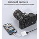 thumbnail image 3 of Lightning to USB Camera Adapter with Charging Port, Apple MFi OTG c, 3 of 5
