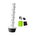 thumbnail image 4 of Torre hidropónica, de hidropónico, regalo ecológico para amantes de la jardinería, jardinera vertical para amantes de la jardinería. Negro L, 4 of 8