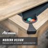 thumbnail image 4 of Atomic Hampton 3-in-1 Tan Combo Table - Billiards, Ping Pong, and Dining Table All-In-One - Instant Transformation - Premium Black Felt - XL Bench Storage for All Accessories, 4 of 7