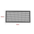 Donemore 2 Pcs Floor Register Screen Vent Mesh Plastic Rectangle Air