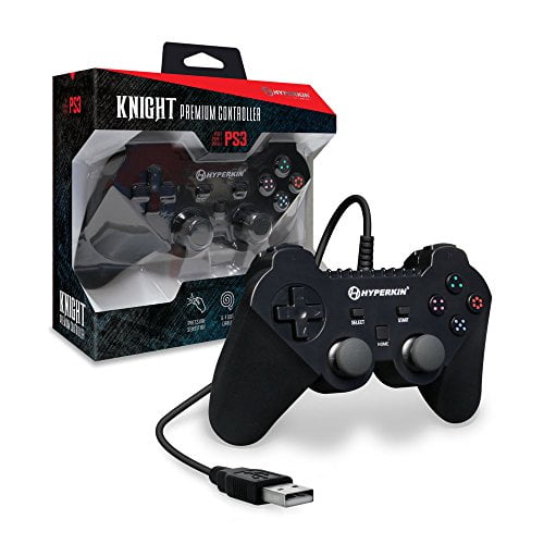 Hyperkin "Knight" Premium Controller for PS3/ PC/ Mac (Black)