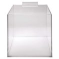 thumbnail image 1 of Slatwall Bin, Clear Acrylic 8" Square, 1 of 4