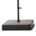 thumbnail image 3 of HOMETRENDS 10 ft. Round Offset Shanghai Patio Umbrella with Base, Meteorite, 3 of 6
