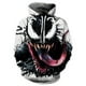 thumbnail image 2 of Nueva sudadera con capucha para hombre con estampado 3D con patrón de Marvel Venom para otoño e invierno, sudadera con capucha informal de hip-hop callejero de moda para hombre, 2 of 4
