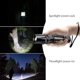thumbnail image 4 of (2 piezas) LE1000 Potente linterna LED, súper brillante, tamaño de bolsillo, liviana, adecuada para acampar, andar en bicicleta, correr, pasear perros y más para uso en exteriores, 6 baterías AAA incl, 4 of 5