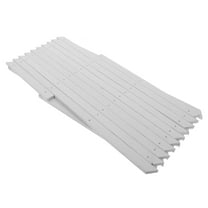Supvox Wall Fence Garden Fence White Wood 1Pack