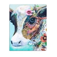 thumbnail image 2 of Animales de ganado cabeza de vaca lienzo colorido arte impreso pinturas al óleo carteles imágenes para la decoración de la pared del hogar Moyic JJ11530-00, 2 of 2