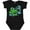 AB-Black, variant on Inktastic Sea Turtle Swimming Boys or Girls Baby Bodysuit