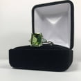 thumbnail image 3 of Beautiful 3.6ct Emerald Cut Peridot Ring Sterling Silver Ring Size 5 6 7 8 9 Trending Jewelry Gemstones Lab, 3 of 3