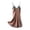 Brown, variant on Women'S Pajamas Summer Thin Silk Suspender Nightgown Two Piece Suit Homewear Sleepwear