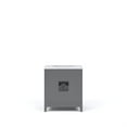 thumbnail image 4 of Water Creation Elizabeth 30" Wood Single Bathroom Vanity in Gray/Bronze, 4 of 7