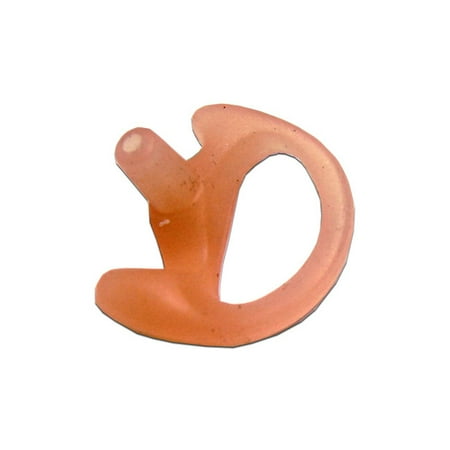 Custom Gear - MaximalPower LEFT MEDIUM FLESH FLEXIBLE SEMI CUSTOM EAR MOLD INSERT RUBBER GEL EARPIECE Police Patrol Duty Gear