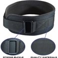 thumbnail image 3 of Cinturón de levantamiento de pesas - Soporte lumbar para entrenamientos pesados ​​de gimnasio y crossfit - Unisex, 3 of 3