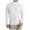 White, variant on Mgmyaa Men's Undershirt High Neck Pleated Loose Fit Long Sleeve T-Shirt for Training Inner Layer Elastic Thermal Wear Comfortable Stretchy Top Workout Base Layer