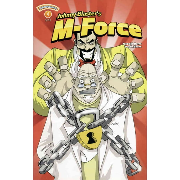 Johnny Blaster's M-Force: The Marshun Menace #4 VF ; Marshmallow Comic Book