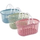 thumbnail image 1 of 3Pcs Portable Shower Caddy Tote Plastic Storage Caddy Basket with Handle Bathroom Supplies, 1 of 4