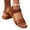 Light Brown, variant on Platform Water Sandals for Women Wedge Sole Comfortable Summer Walking Beach Shoes Black Size 38