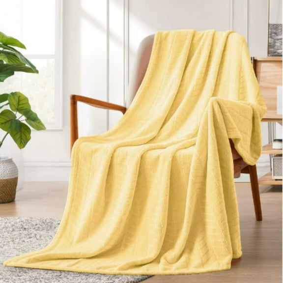 Fleece Throw Blankets Soft Flannel Cozy Blankets For Adults Washable Lightweight Blanket For Couch Sofa Bed Warm Plush Blankets For All Season