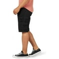 thumbnail image 7 of Wrangler Authentics Men's Stretch Twill Cargo Shorts, Black Twill, 32, 7 of 7