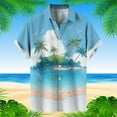 thumbnail image 4 of ZZHZGZ Late July Mens White Button down Men's Short Sleeve Shirt Summer Casual 3D Printing Hawaii Short Sleeve Shirts Late July 3X Mens Graphic T-Shirt Xxxl, 4 of 5