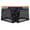 Black, variant on Mens Underwear Patchwork Breathable Rainbow See-through Low-waist Boxer Briefs Underwear