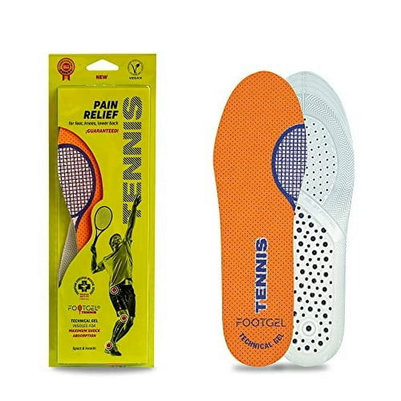 TENNIS SPECIFIC INSOLES BY FOOTGEL ® Exclusive Eucalyptus scent