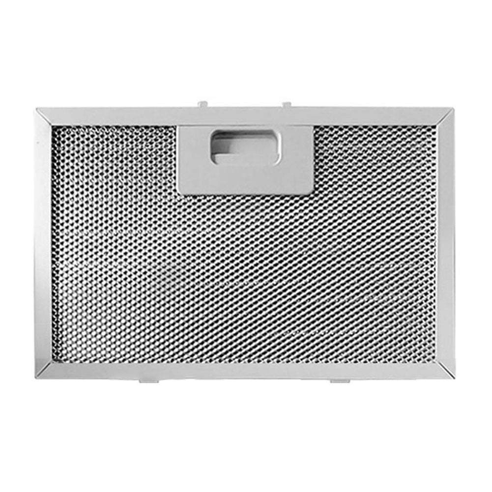 Whatever You Like-Silver Metal Mesh Cooker Hood Filters, 506x300x9mm Extractor Vent Filter, 5-Layer Grease Filtration for Range Hoods, 2-Pack Replacement Filters"}