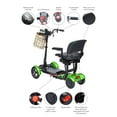 thumbnail image 6 of Bangeran Wide Seat Electric Motorized Compact Scooter, Foldable Portable Heavy Duty, Up to 20 Miles - Green, 6 of 8