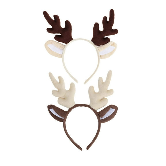 LULULION Holiday Headbands for Kids Assorted Color 2Pack