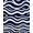 Blue, Pattern 4, variant on ODIKA 6'x9' Machine Washable Non-Slip Area Rug, Stylized Interlocking Wave with Smooth Flowing Lines High Traffic Rug, Blue, 339806