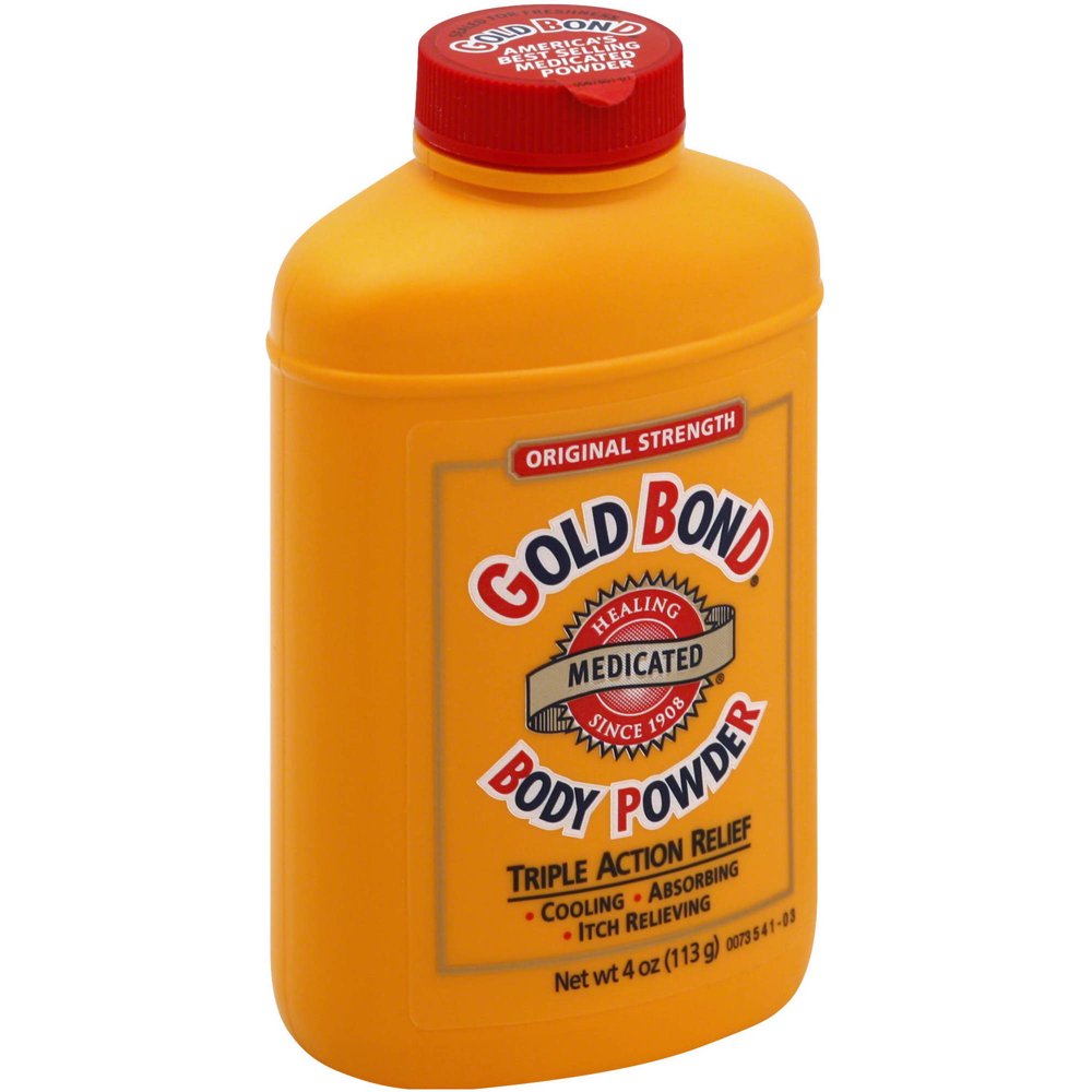 Gold Bond Medicated Body Powder, 4 OZ (Pack of 6)