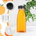thumbnail image 4 of Topekada 8 Pcs 8.79 OZ Empty Plastic Juice Bottles with Lids, Reusable Drink Containers with Brush and Labels, Clear Bulk Juice Containers with Caps for Juicing, Smoothie and Other Beverages, 4 of 8