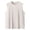 Beige, variant on Men's Fashion Tank Top Round Neck Loose Fit Sleeveless Vest Casual Solid Color Korean Style Youth Athletic Wear Men's Tops T-Shirt Casual Crew Neck Loose