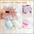 thumbnail image 3 of Uxcell 4" Curly Bows for Gift Wrapping, 6Pcs Self Adhesive Twist Tie Grosgrain Ribbon Bow for Treat Bag Christmas Birthday Gift Box Party Favors Decor, White/Champagne, 3 of 7