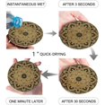 thumbnail image 1 of FMSHPON Mandala Pattern Set of 8 Round Coaster for Drinks, Absorbent Ceramic Stone Coasters Cup Mat with Cork Base for Home Kitchen Room Coffee Table Bar Decor, 1 of 3