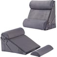thumbnail image 1 of Wedge Pillow Headboard Orthopedic Bed Wedge Pillows Set for After Surgery Adjustable Pillow Wedge for Acid Reflux&Back Pain Relief Sleeping Back Pillow for Bed Sitting Up Wh, 1 of 8