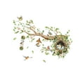 thumbnail image 4 of Decoración de pared floral, calcomanía de pared de rama de , decoración del hogar, papel pintado de pared de la pared de aves de flores, 4 of 9