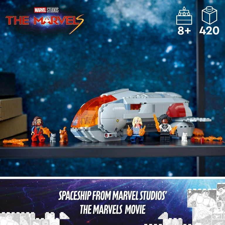 LEGO Marvel The Hoopty Super Hero Spaceship Building Toy Set 76232