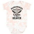 thumbnail image 3 of Inktastic Handpicked for Earth by My Cousin in Heaven with Angel Wings Boys or Girls Baby Bodysuit, 3 of 5