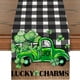 thumbnail image 1 of Limited Time Offer! Table Runner For St Patricks Day Decorations Irish Cover Spring Green Holiday Home Kitchen Centerpiece Decor, 1 of 3