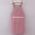thumbnail image 7 of COM1950s Cotton Gingham Apron,30X28 Inch Breathable Bib,Lightweight for Cooking & Gardening, 7 of 7