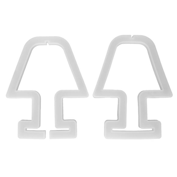 Epoxy Resin , Reusable Table Lamp Holder Silicone 2 Pcs Flexibility For Home
