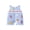 Blue, variant on BemeyourBBs Newborn Baby Boy Summer Clothes Let the Good Times Boil Outfits Plaid Gingham Romper Sleeveless Round Neck Lobster Onion Print Jumpsuit Playsuit