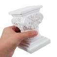 thumbnail image 3 of OULII Mini Roman Pillar Roman Column Pillar Stand White Gypsum Garden Decor 1Pcs, 3 of 8
