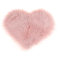 thumbnail image 1 of Funda de cojín para sofá de felpa y corazón esponjoso Zulema Rosa cro, 1 of 7