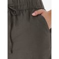 thumbnail image 2 of Time and Tru Women's Linen Blend Pull On Shorts, 3.5" Inseam, Sizes XS-XXXL, 2 of 5