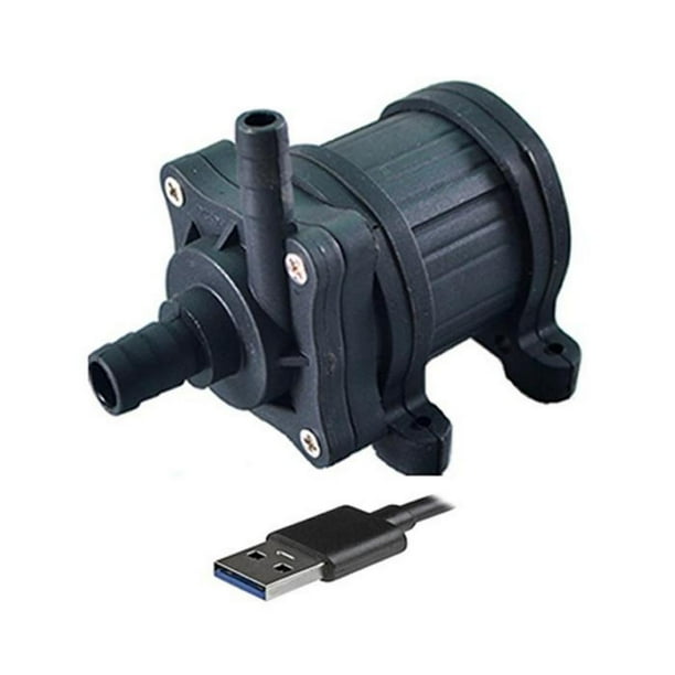 Bombas de Agua No Ruidosas Pumper 3m=72L/hr 0m=270L/hr 6W USB Entrada 8mm Salida 11mm 12V 100-240V 60Hz.