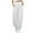 White, variant on Diufon Sweatpants for Women Solid Color Lounge Pants Elastic High Waist Pants with Pockets