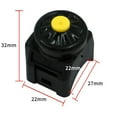 thumbnail image 7 of Universal Motorcycle Kill Switch Push Button Horn Starter Dirt Bike ATV UTV Red, 7 of 7